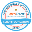 Professional Scrum Foundation Certification Badge